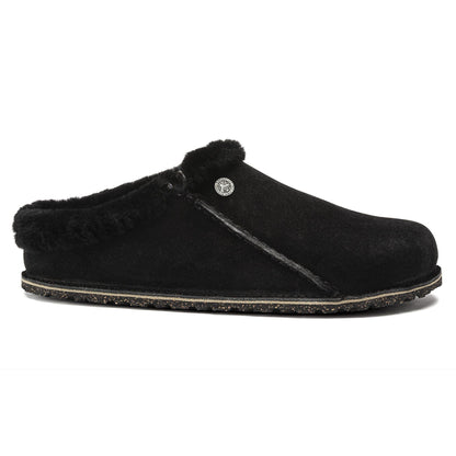 Zermatt Premium | Suede/Shearling | Black - Slipper - Birkenstock