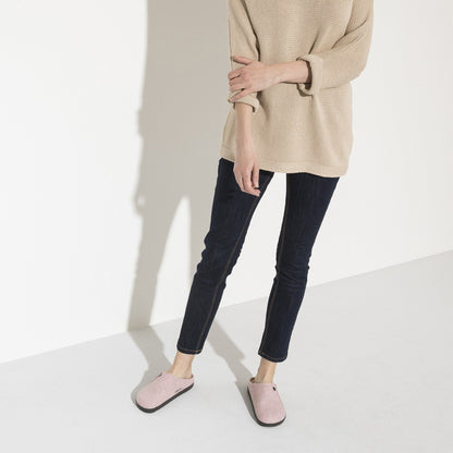 Zermatt Shearling | Felt | Soft Pink - Slipper - Birkenstock