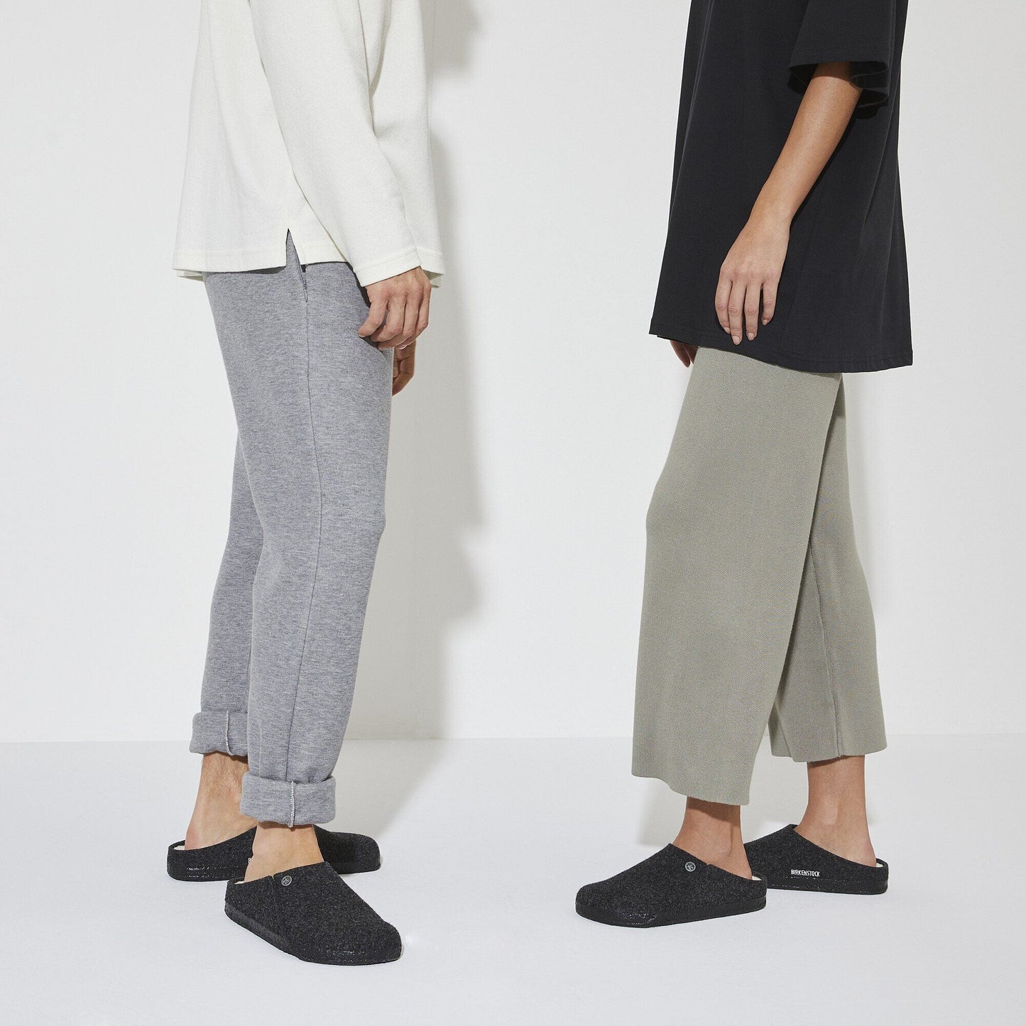 Zermatt Shearling | Wool/Felt | Anthracite - Slipper - Birkenstock