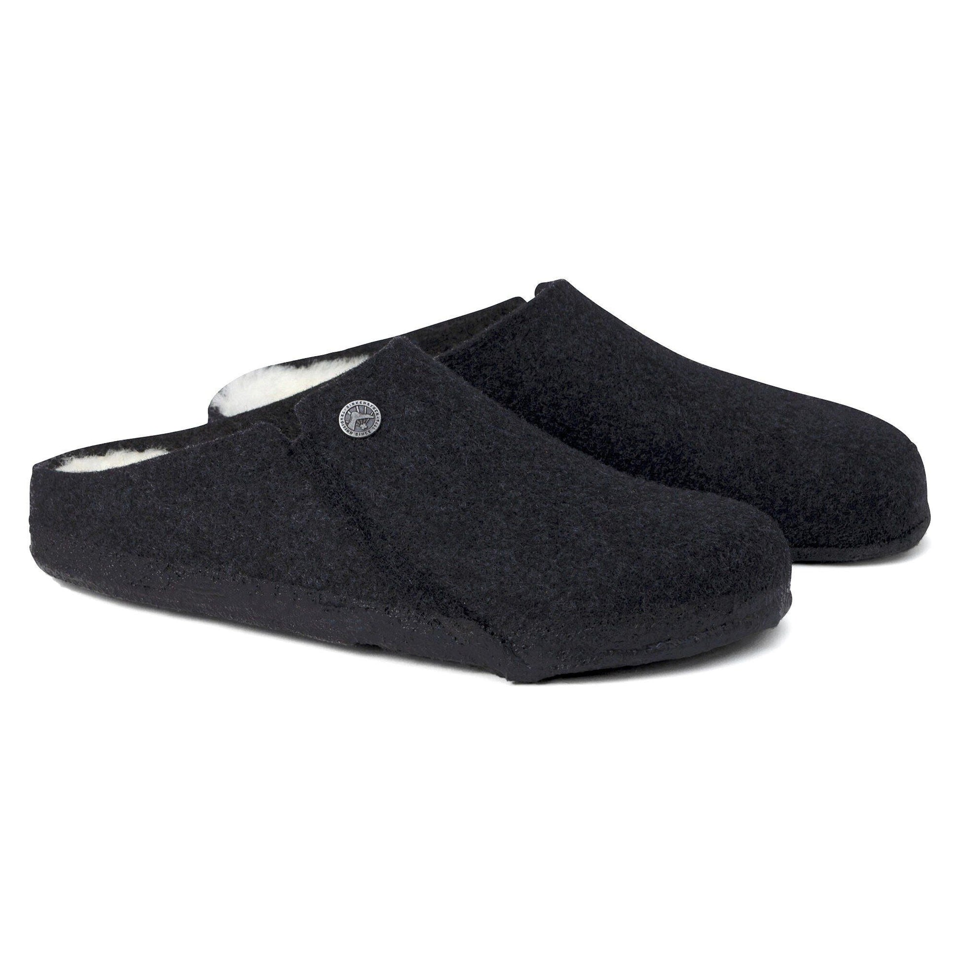 Zermatt Shearling | Wool/Felt | Anthracite - Slipper - Birkenstock
