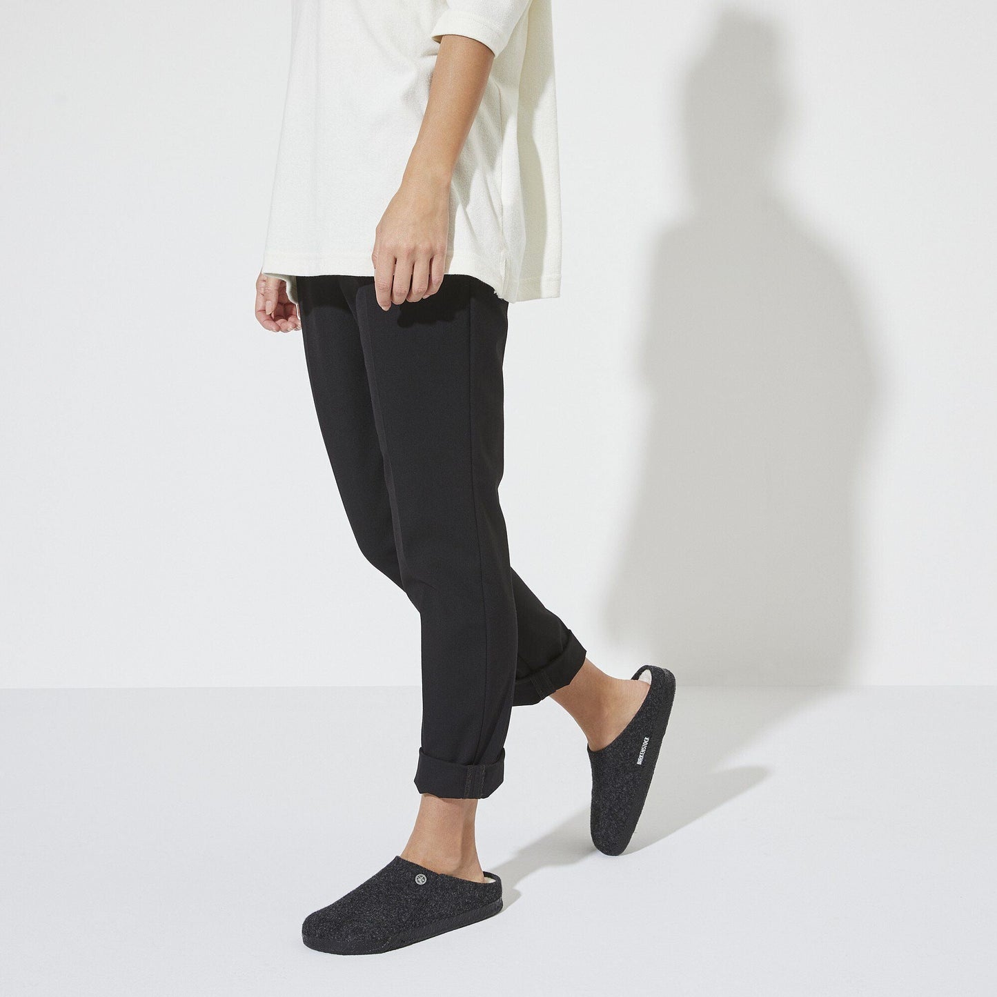 Zermatt Shearling | Wool/Felt | Anthracite - Slipper - Birkenstock