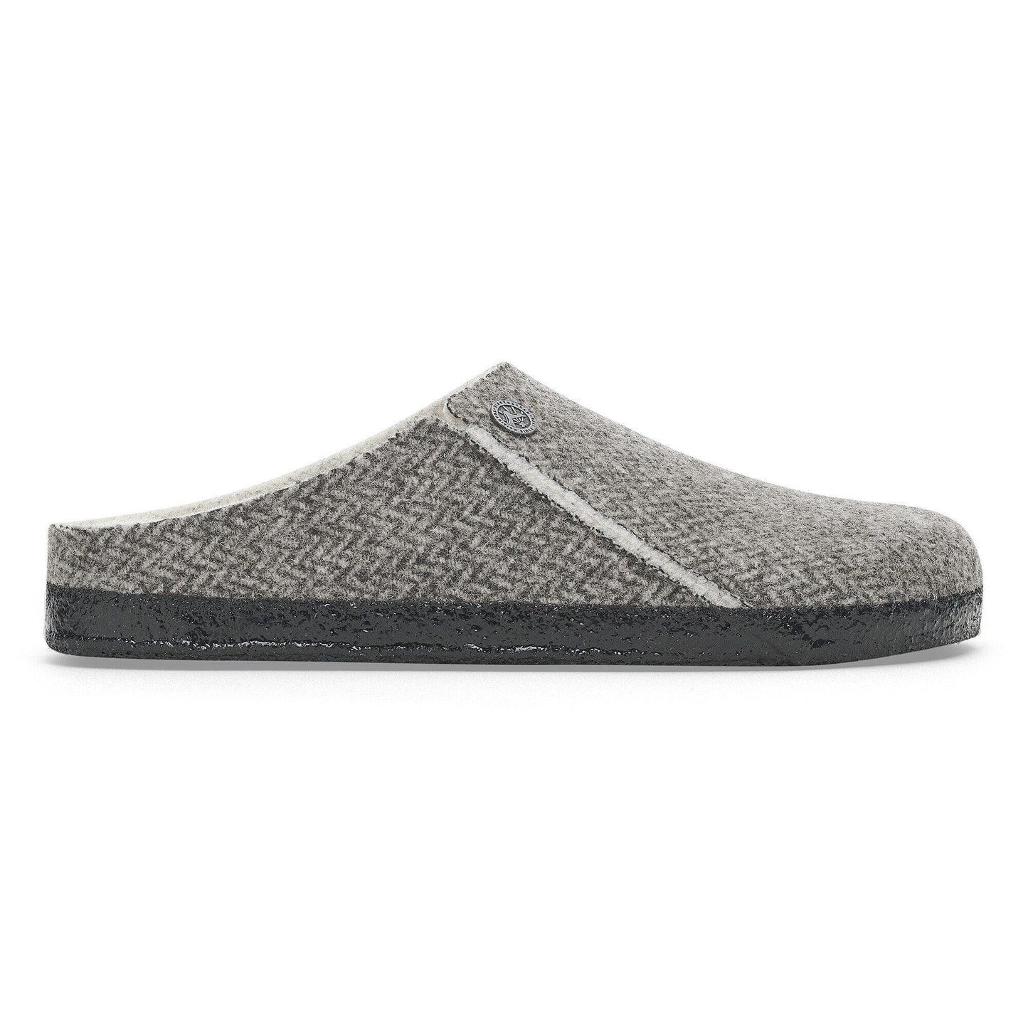 Zermatt Shearling | Wool/Felt | Herringbone Gray - Slipper - Birkenstock