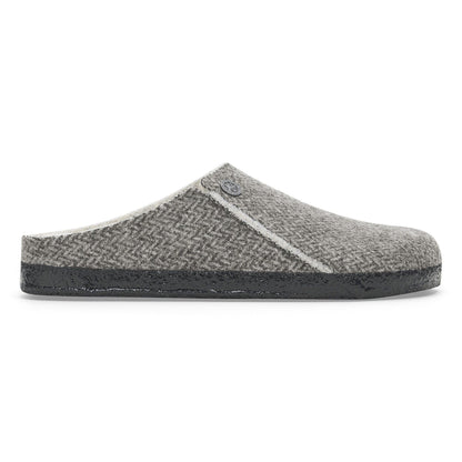Zermatt Shearling | Wool/Felt | Herringbone Gray - Slipper - Birkenstock