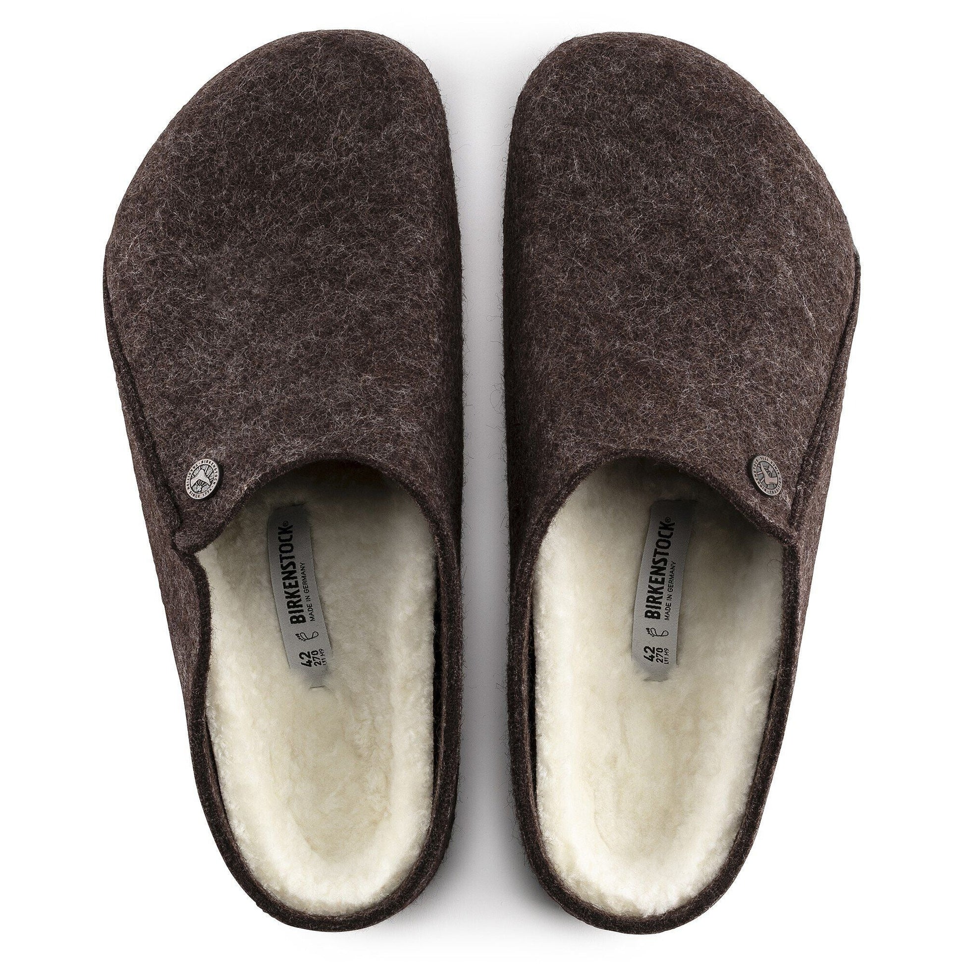 Zermatt Shearling | Wool/Felt | Mocha - Slipper - Birkenstock