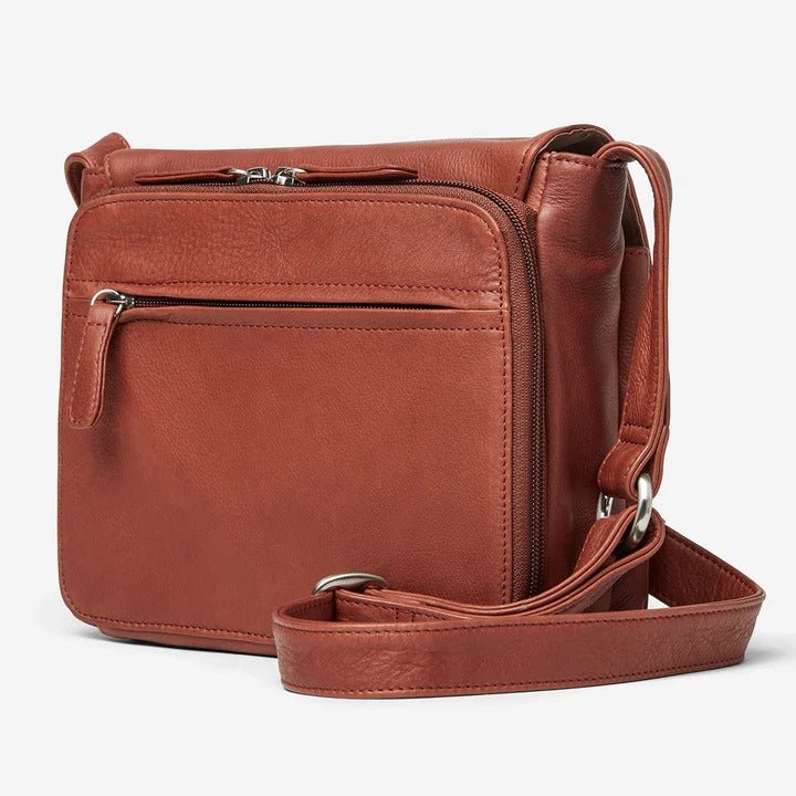 Zoe Crossbody | Leather | Olive - SHOULDER - Osgoode Marley