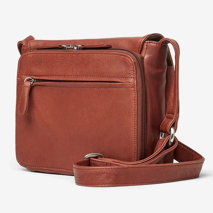 Zoe Crossbody | Leather | Olive - SHOULDER - Osgoode Marley