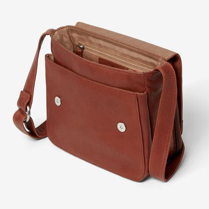 Zoe Crossbody | Leather | Olive - SHOULDER - Osgoode Marley
