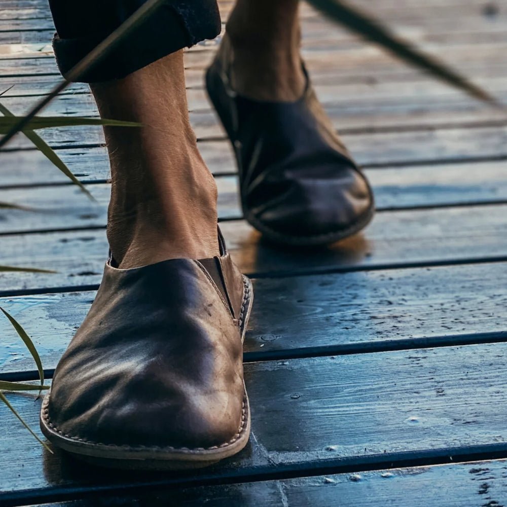 Zuma | Leather | Cocoa Brown - shoe - VIBAe