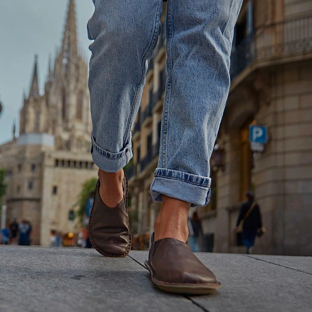 Zuma | Leather | Cocoa Brown - shoe - VIBAe