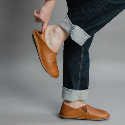 Zuma | Leather | Cognac - shoe - VIBAe