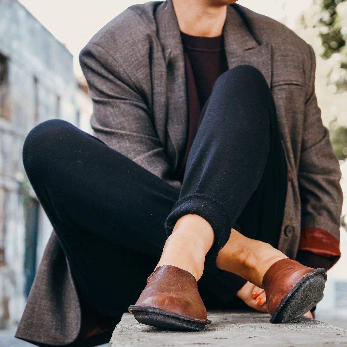 Zuma | Leather | Cordovan Red - shoe - VIBAe