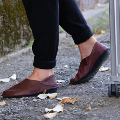 Zuma | Leather | Cordovan Red - shoe - VIBAe