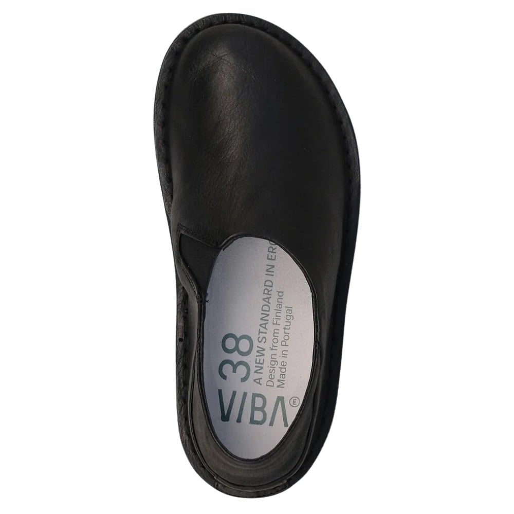 靴 98317 Bandung / BLACK (LEATHER SOLE) Lug Camp Moc - Black Chromexcel, Vibram 132 Montagna Sole - Made