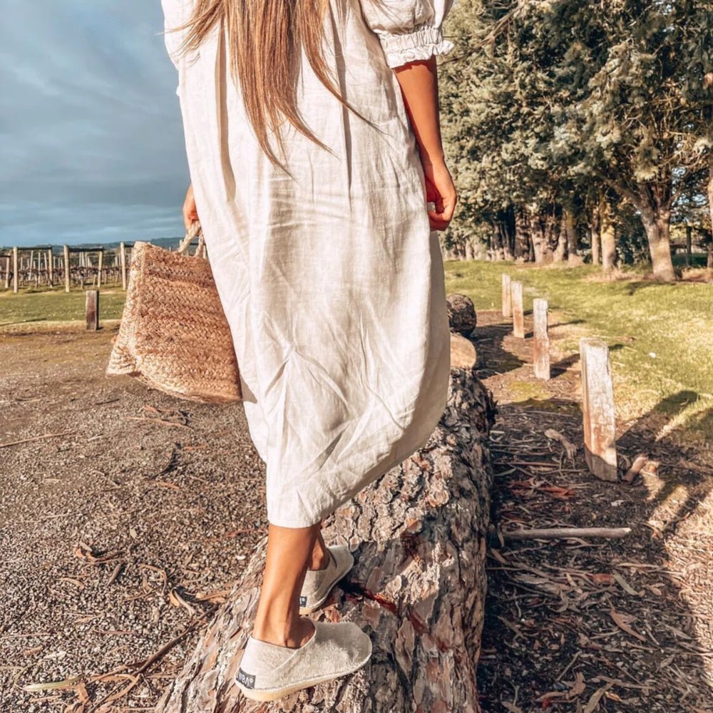 Zuma | Linen | Sand Dollar - shoe - VIBAe