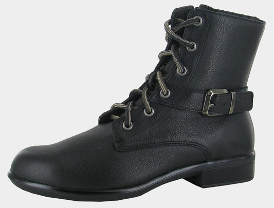 Alize | Leather | Soft Black - Boot - Naot