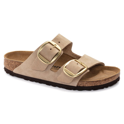 Arizona Big Buckle | Nubuck | Sandcastle - Sandals - Birkenstock