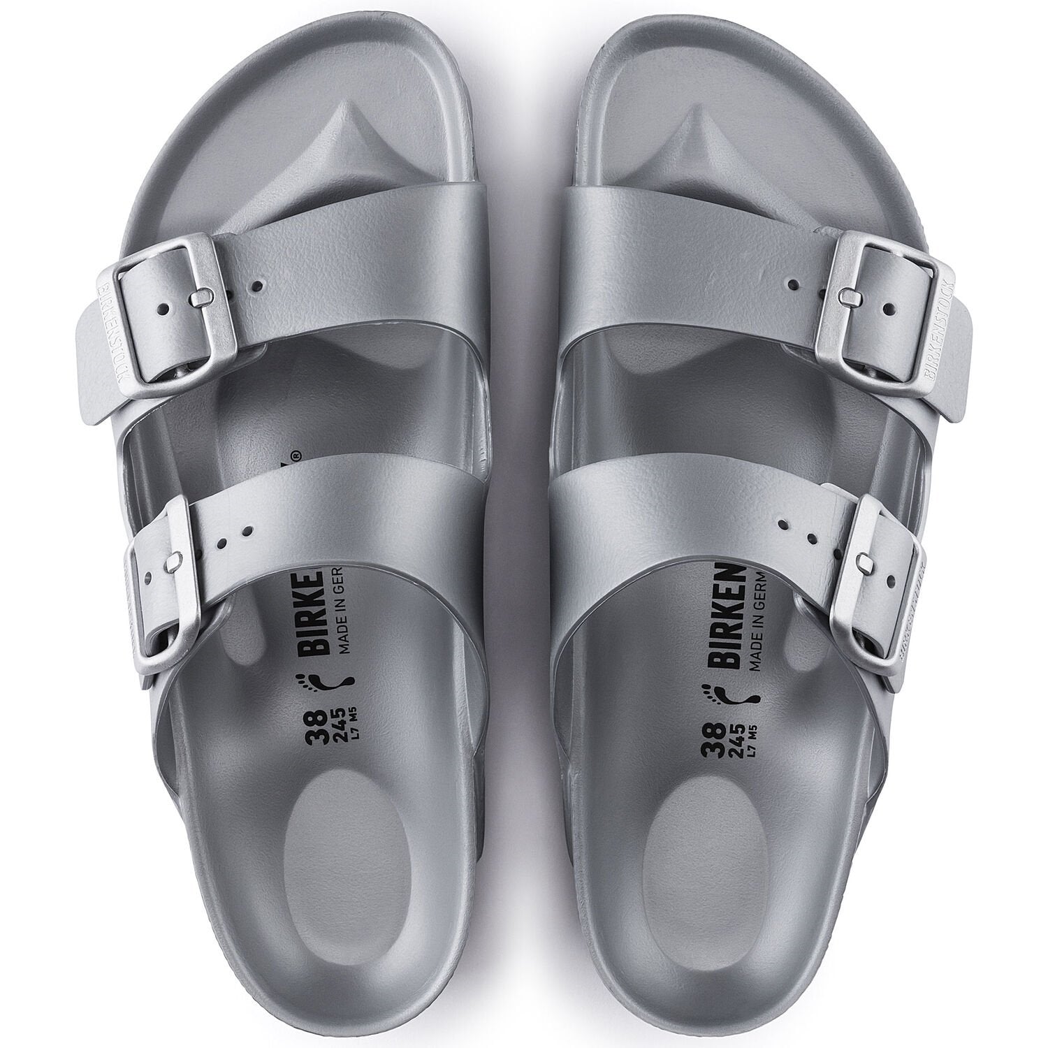 Arizona | EVA | Metallic Silver - Sandals - Birkenstock