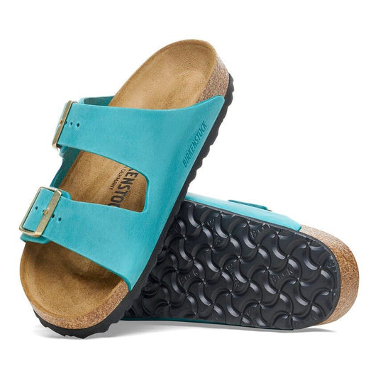 Arizona | Oiled Leather | Biscay Bay - Sandals - Birkenstock