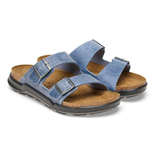 Arizona Rugged | Oiled Leather | Elemental Blue - Sandals - Birkenstock