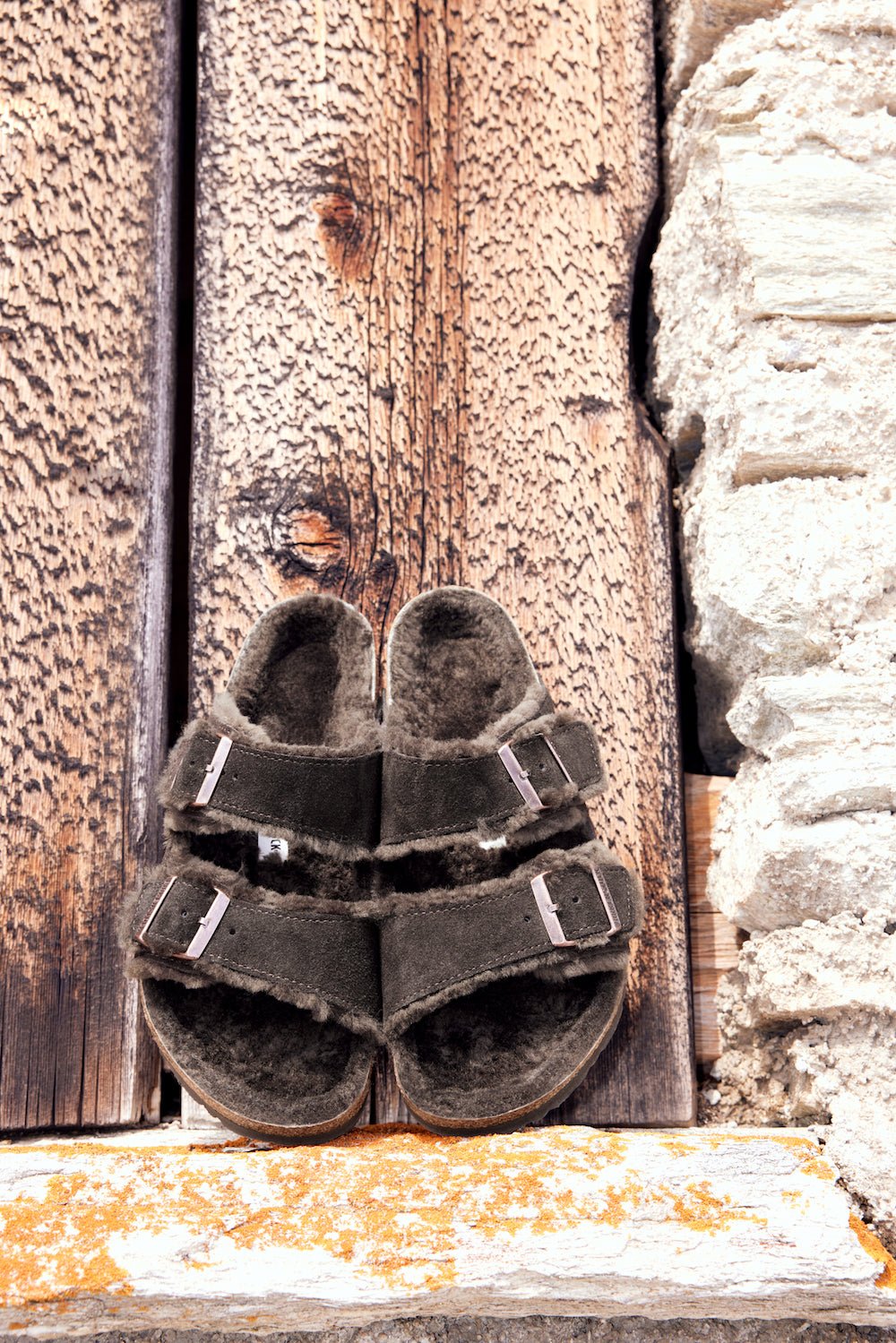 Birkenstock Arizona Sandals in Mocha Suede