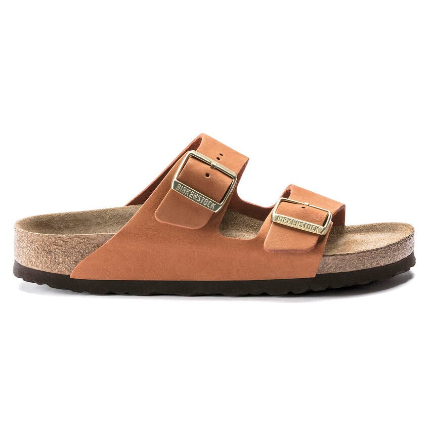 Arizona | Soft Footbed | Nubuck | Pecan - Sandals - Birkenstock