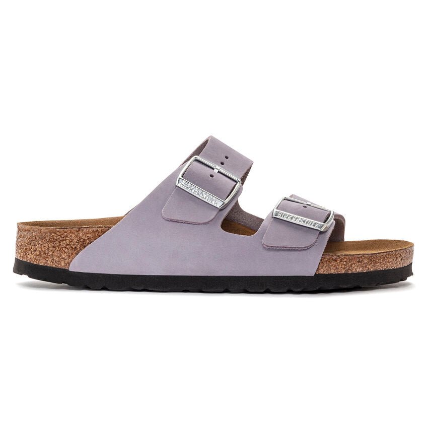 Arizona | Soft Footbed | Nubuck | Purple Fog - Sandals - Birkenstock