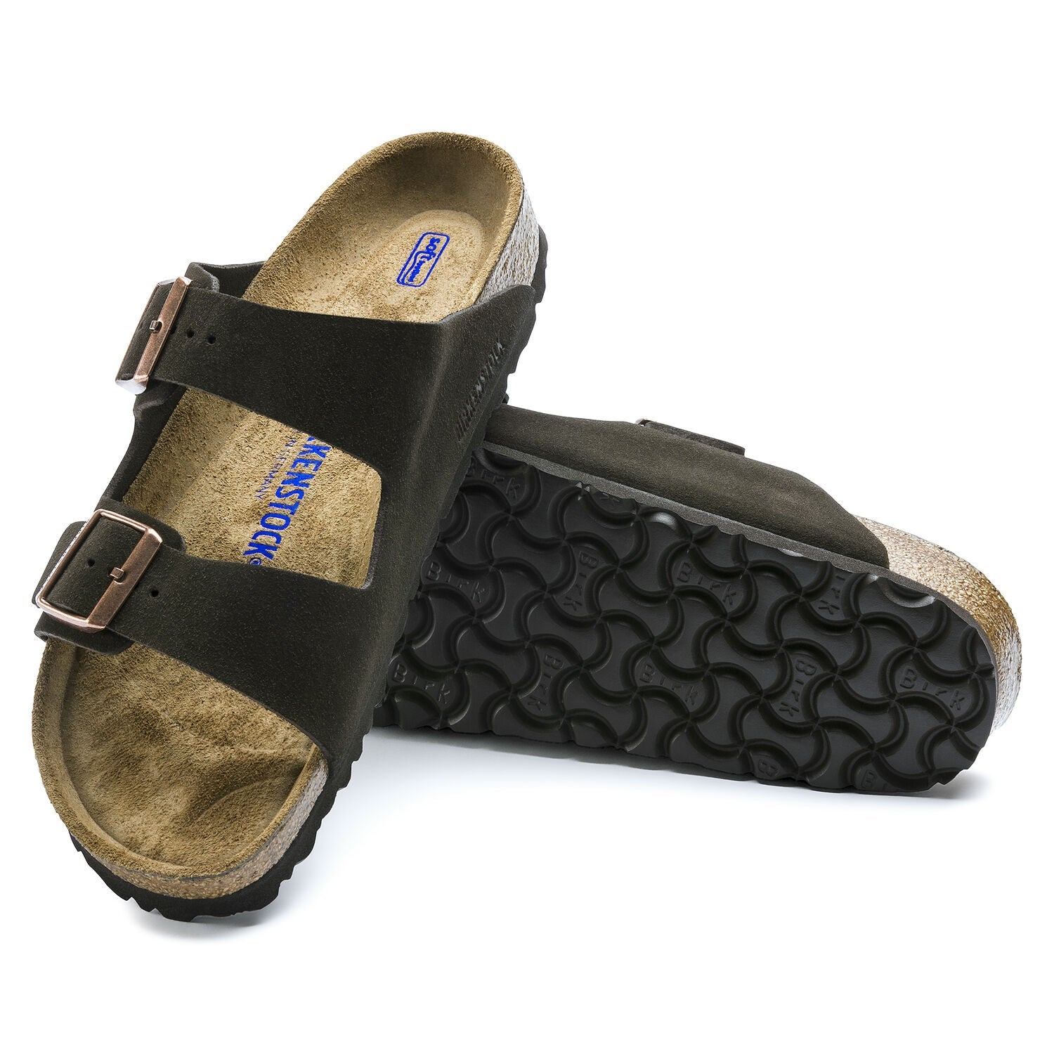 Birkenstock Florida Soft Footbed Sandals for Women in Mocha