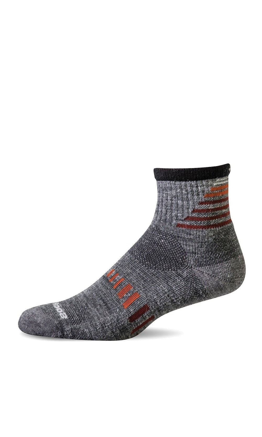 Ascend II Quarter | Men | Compression | Grey - Socks - Sockwell