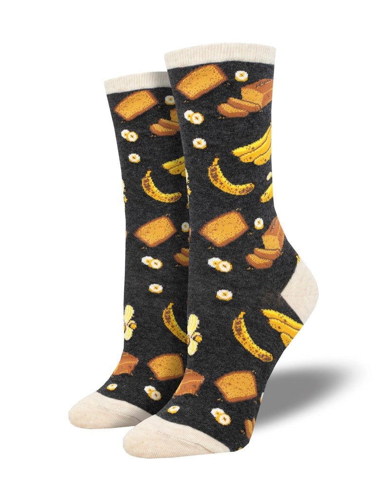 Banana Bread | Black - Socks - Socksmith
