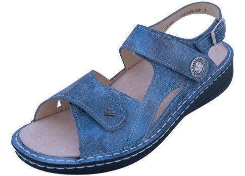 Barbuda | Mellow Soft | Jeans Alfa - Sandals - Finn Comfort