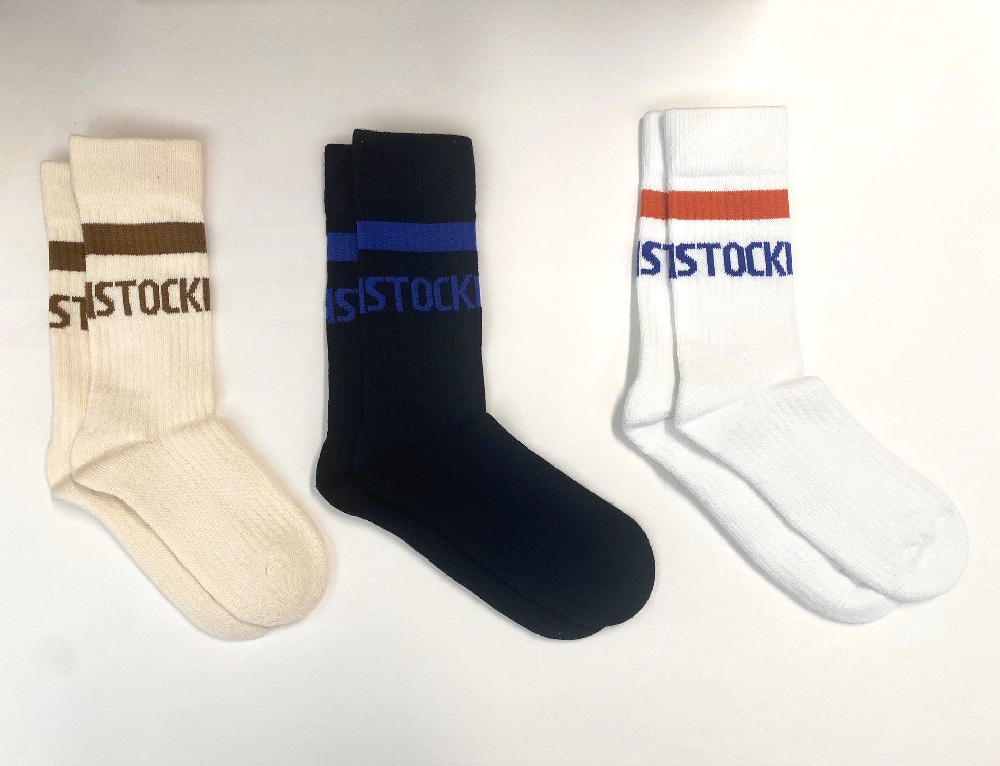 Birkenstock Stripe Cotton Crew Socks - Socks - Birkenstock