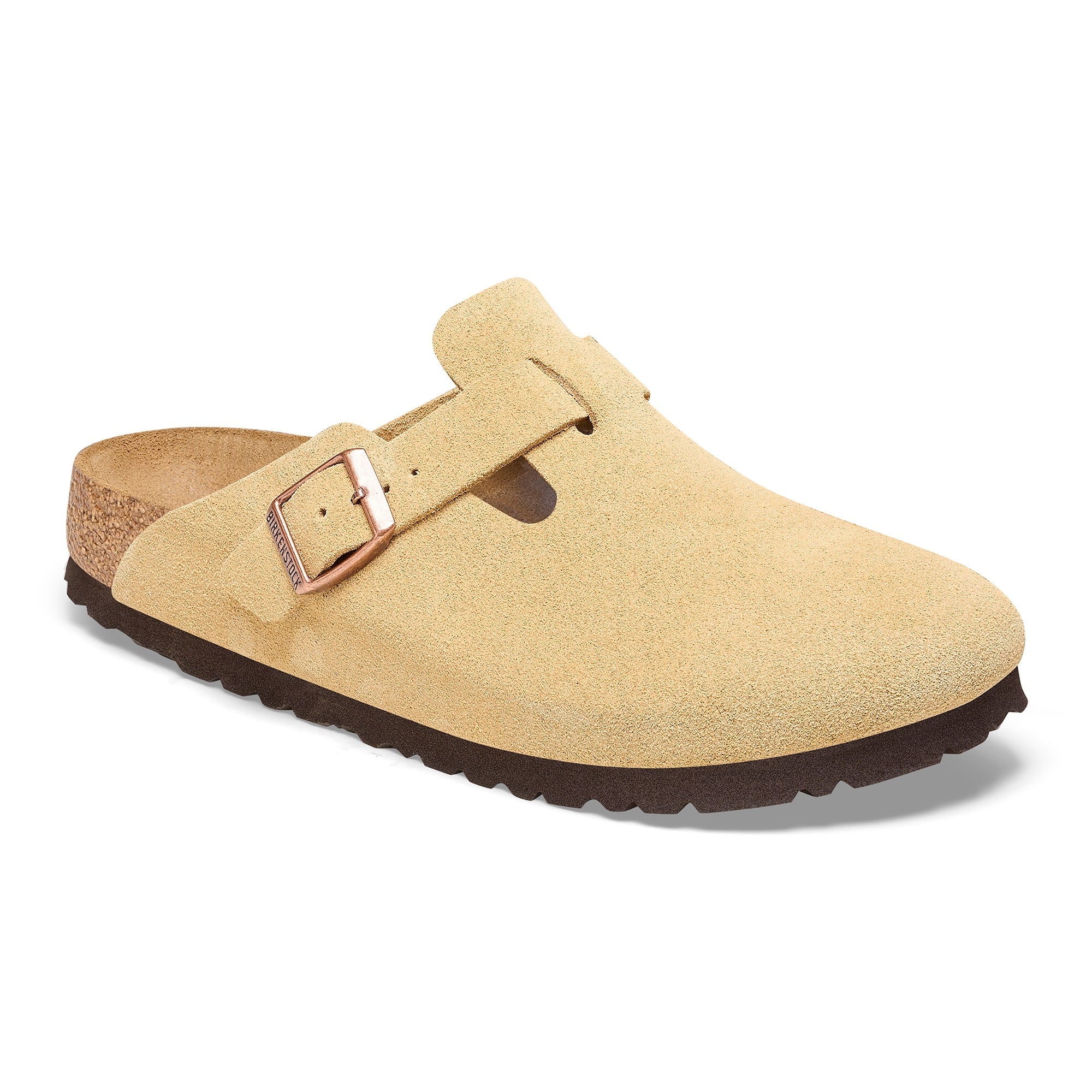 Boston Suede Latte Cream Birkenstock Midtown