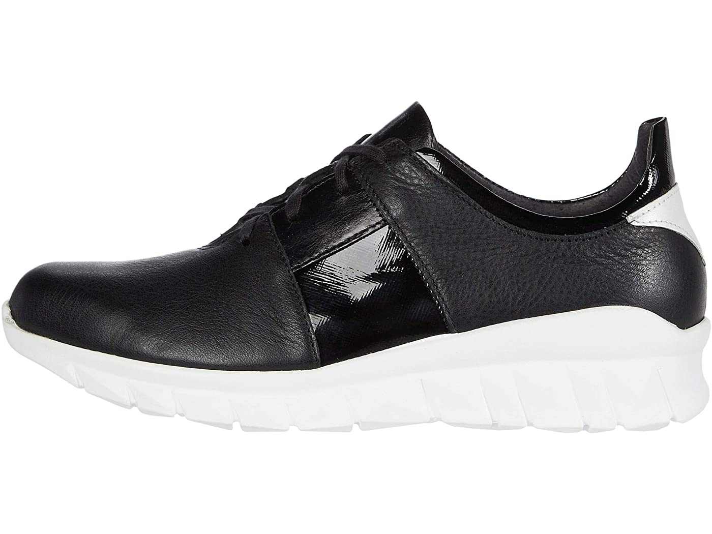 Buzz | Leather | Black/White - Shoe - Naot