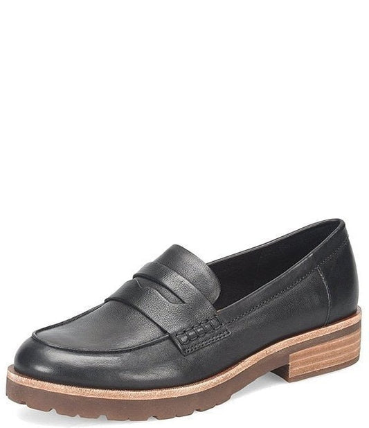 Carlisle | Leather | Black - Shoe - Kork-Ease