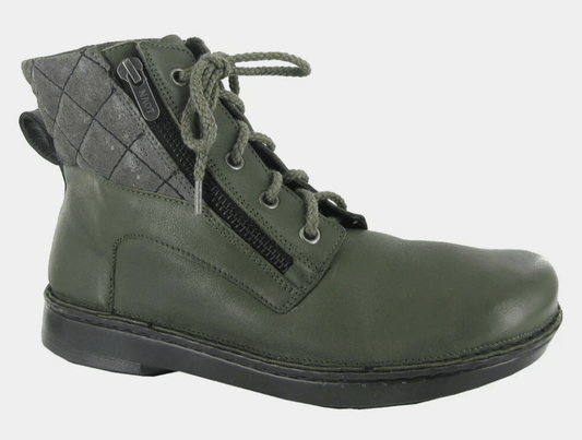 Castera | Leather/Suede | Soft Green/Gray Marble - Boot - Naot