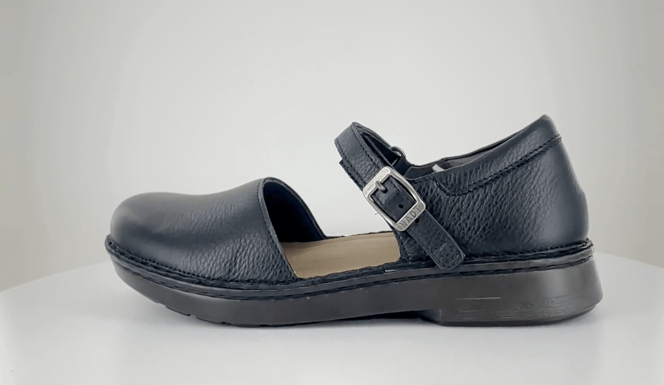Catania | Leather | Soft Black - Shoe - Naot