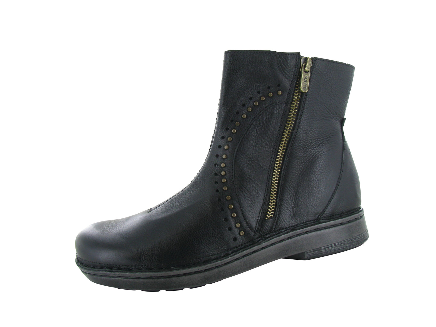 Cetona | Soft Black Leather - Boot - Naot