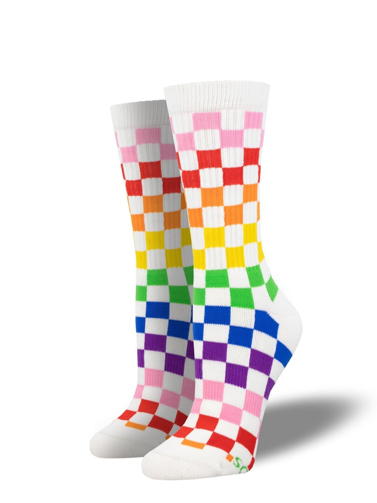 Check Me Out | White - Socks - Socksmith