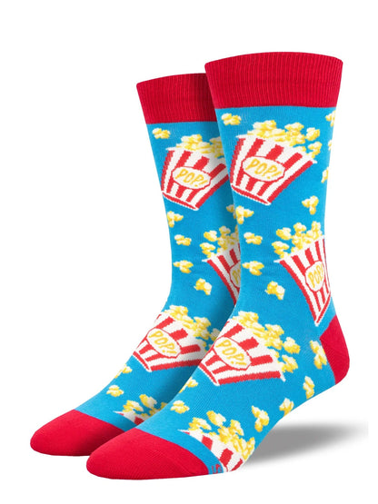 Classic Popcorn | Blue - Socks - Socksmith