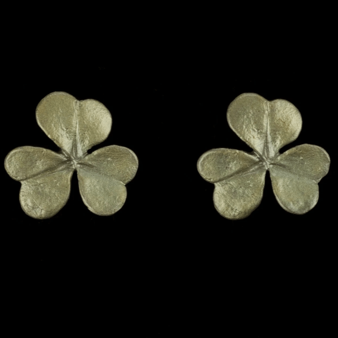 Clover | Post Earring | Bronze - Earring - Michael Michaud