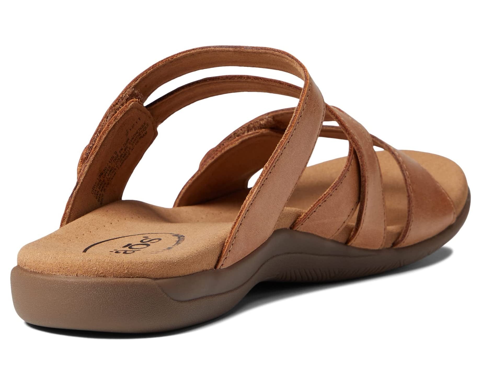 Double U | Leather | Caramel - Sandals - Taos