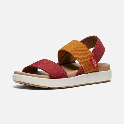 Elle Backstrap | Merlot/Birch - Sandals - Keen