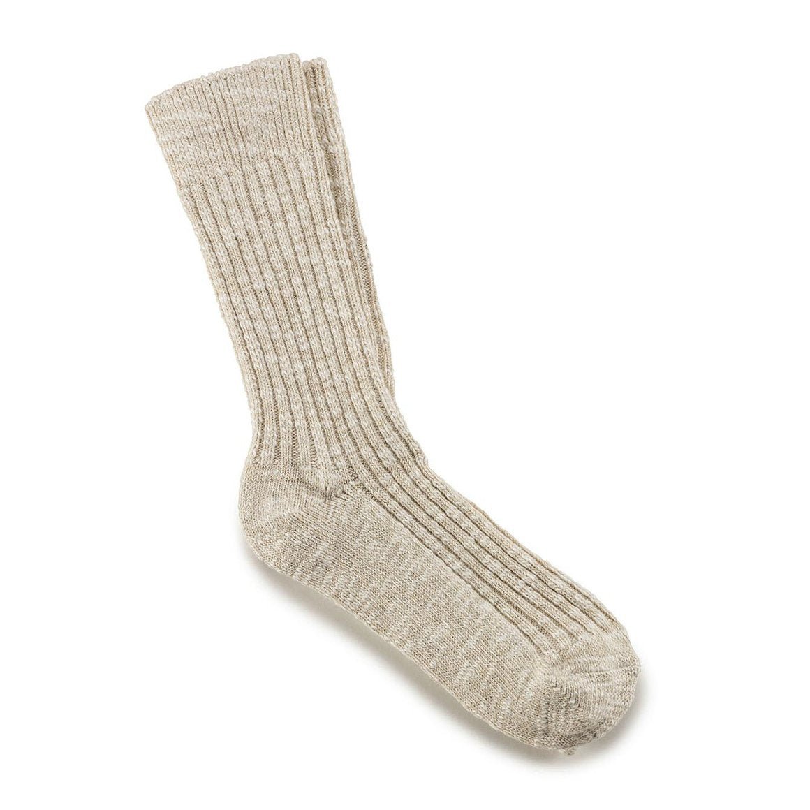 Fashion Slub Sock | Women | Beige/White - Socks - Birkenstock
