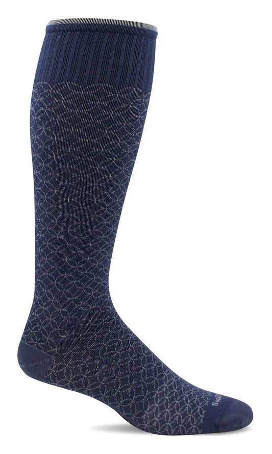 Featherweight Fancy | Compression | Denim - Socks - Sockwell