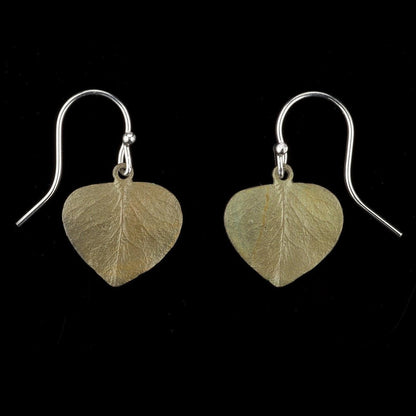 Fine Eucalyptus Leaf | Wire Drop Earring | Bronze - Earring - Michael Michaud