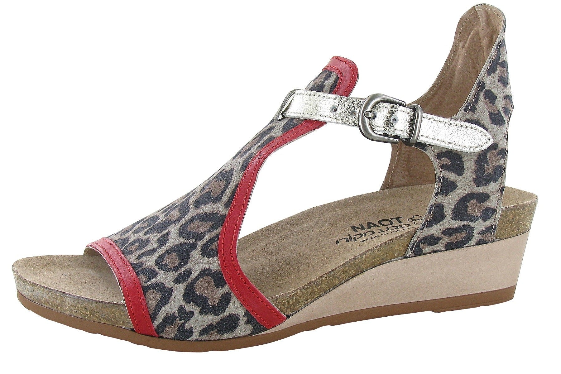 Cheetah birkenstock hot sale style sandals