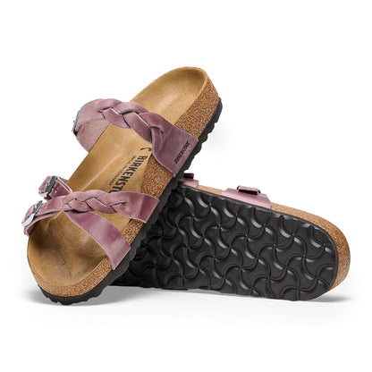 Franca Braided | Oiled Leather | Lavender - Sandals - Birkenstock