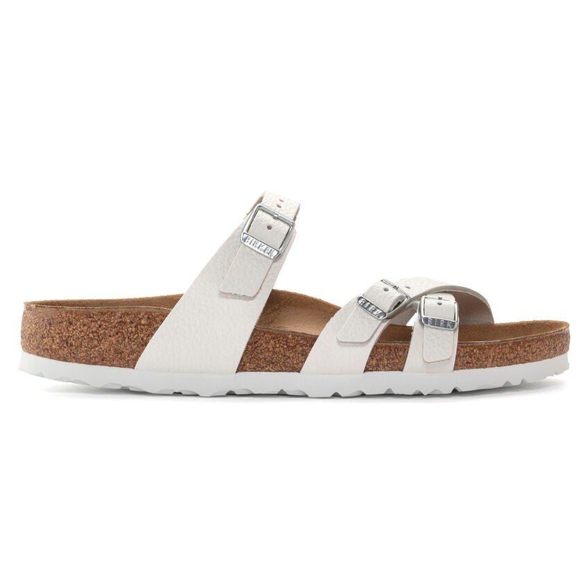 Franca | Leather | White - Sandals - Birkenstock