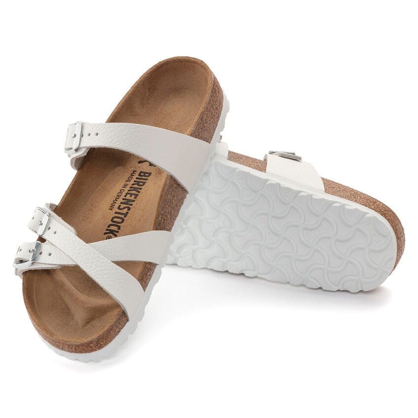 Franca | Leather | White - Sandals - Birkenstock