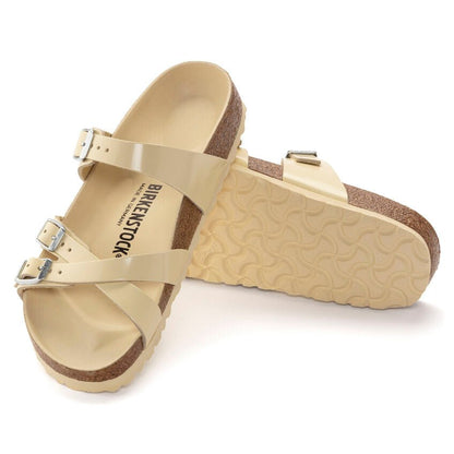 Franca Round Buckle | Patent Leather | Butter - Sandals - Birkenstock